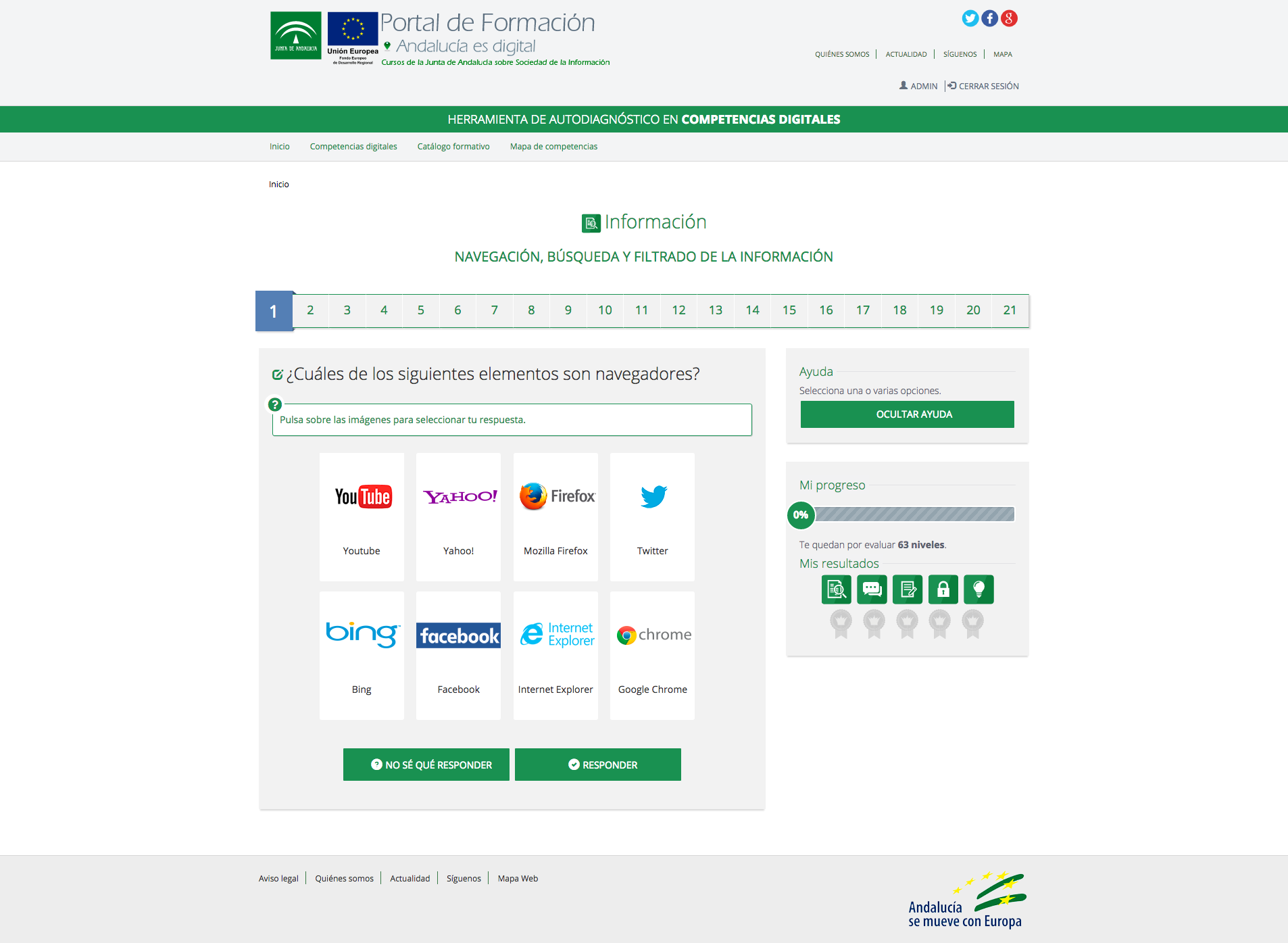 Herramienta de competencias digitales