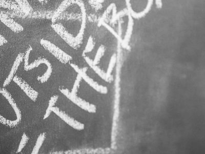 Think Outside Box No solo es una forma pensar es una forma de trabajar