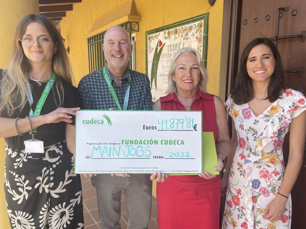 Mainjobs y Cudeca renuevan su convenio